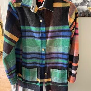 Vilagallo Coat - Multicolored. fits like a medium.